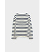 Bellerose fonsy relaxed t-shirt longsleeve stripe