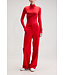 Bellerose Flawy col tshirt sanguine