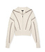 Rails Lune cardigan zip oatmeal brown