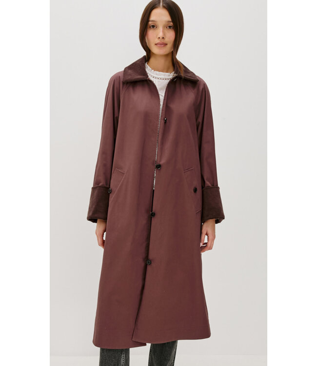 Rails Levy coat raisin