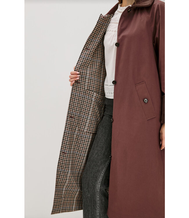 Rails Levy coat raisin