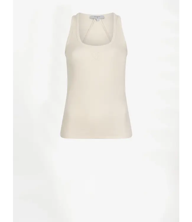 Dante 6 Zora logo tanktop oatmeal cream