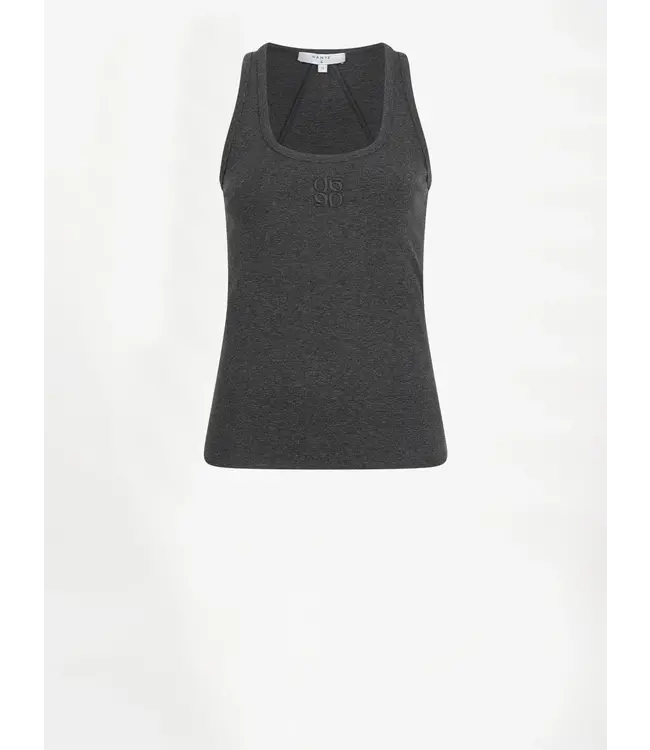 Dante 6 Zora logo tanktop granite grey