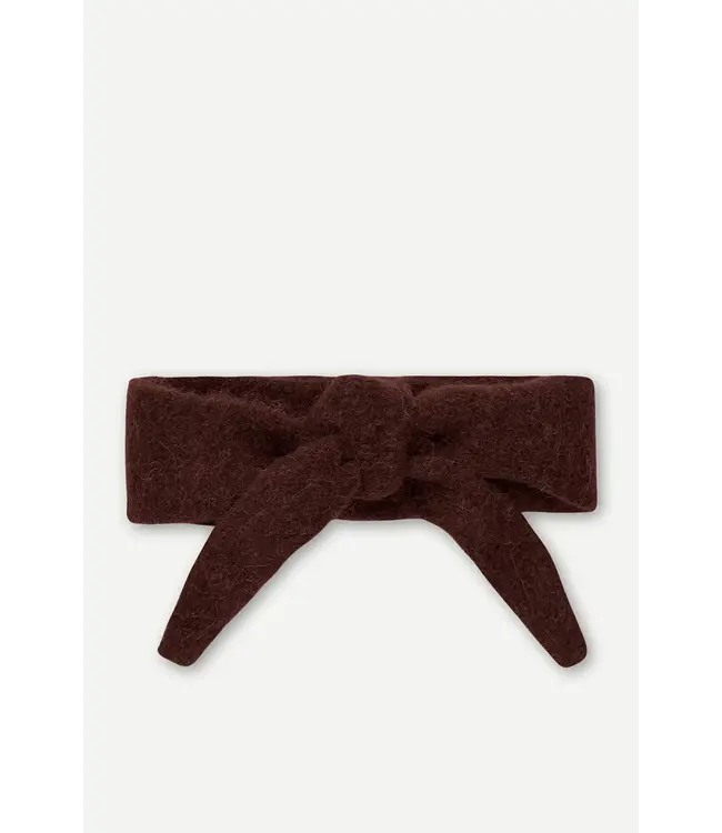 Samsøe Samsøe Sanor Diamond Scarf Black Coffee