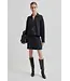 Second Female Siv Knit Cardigan Dark Grey Melange