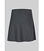 Second Female Siv Knit Skirt Dark Grey Melange