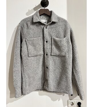 Genti Harry Monogram Relaxed Fit Jacket Taupe