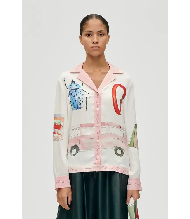 Stine Goya Loose Long Sleeve Camp Stine Goya