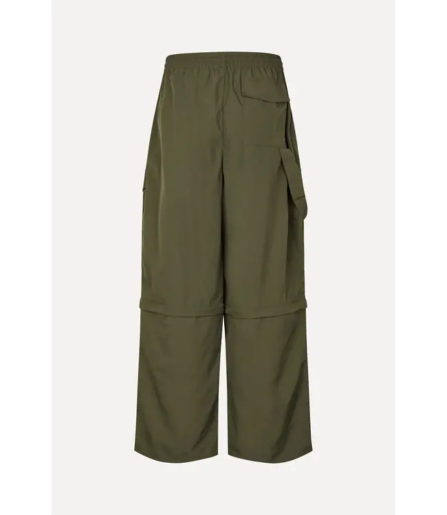 Stine Goya Bungee Tech Zip-Off Pants Olive Night