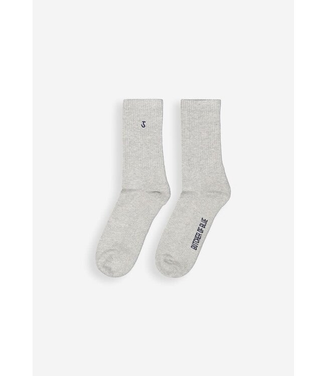 Butcher of Blue boyle sock grey melange