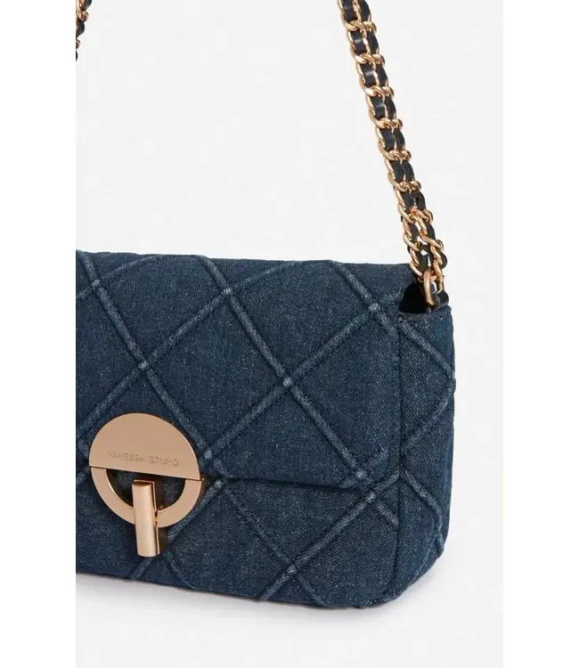 Vanessa Bruno moon bag denim