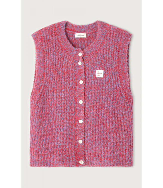 American Vintage East Gilet piment  Mouline