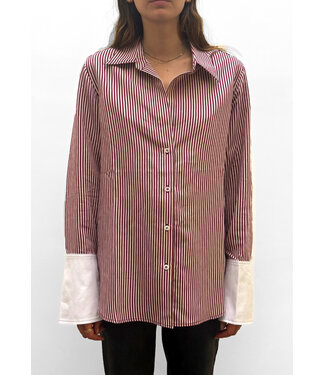 Vanessa Bruno Esti blouse fuchsia