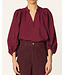Vanessa Bruno Bell blouse lie de vin