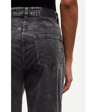 Samsøe Samsøe Sashelly asphalt ribcort trousers