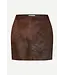 Samsøe Samsøe Salil skirt dark brown dip dye