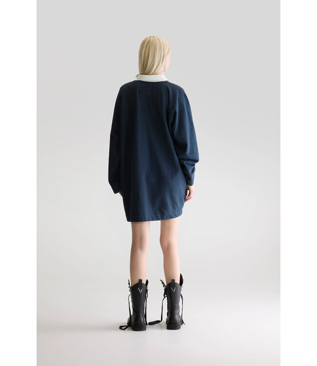 Bellerose Foogy polo dress america navy