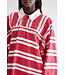 Bellerose Foogy polo dress stripe B red