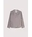 The New Society Anika shirt roast stripes brown