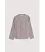 The New Society Anika shirt roast stripes brown