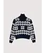 The New Society Neriana infinity navy jumper