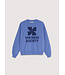 The New Society TNS logo sweater starlight blue