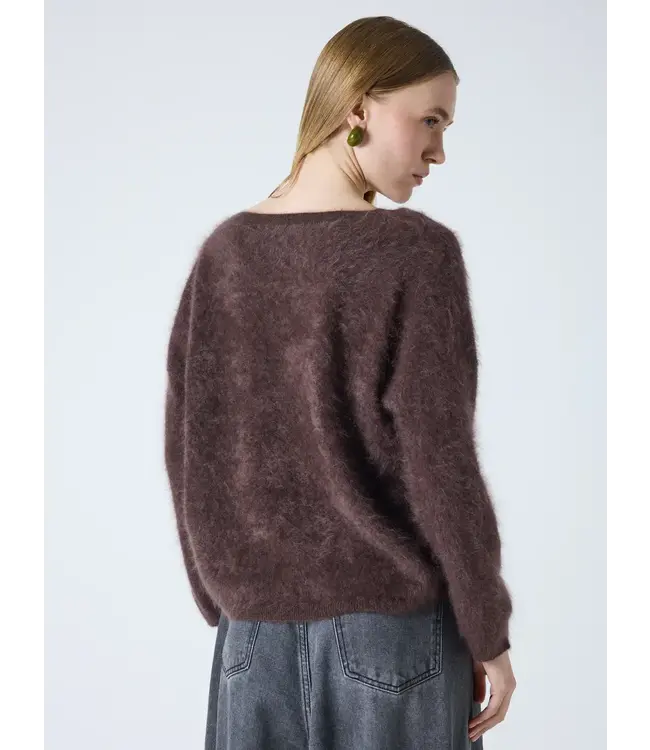 Absolut Cashmere Soeli fluffy cashmere brownie