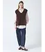 Absolut Cashmere Miriam fluffy cashmere brownie