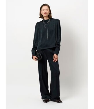 Dante 6 Summit satin pants midnight green