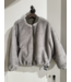 Alter Ego Pearl bomber faux mink nylon