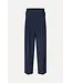 Stine Goya Belted Tailored Pants Dark Blue
