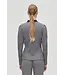 Stine Goya Long Sleeve Knit Polo Soft Striped Rib