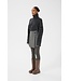 Gestuz Alpha Rollneck Striped Charcoal Black