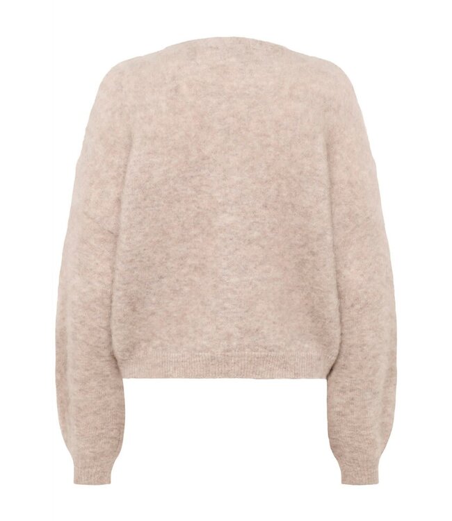 Gestuz Debbie Cardigan Warm Sand Melange