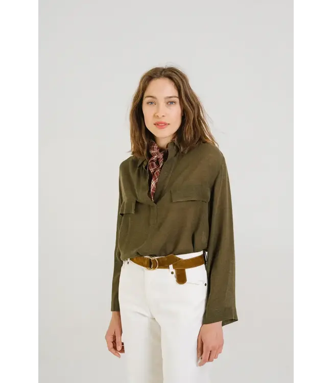 Sacrecoeur Collection Marina Blouse Vert