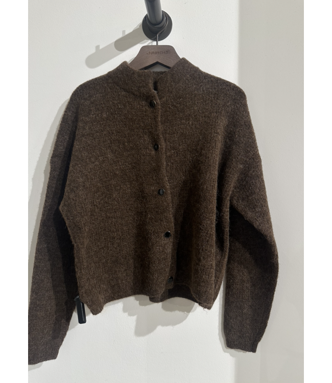 Gestuz Alpha Short Cardigan Muff Melange