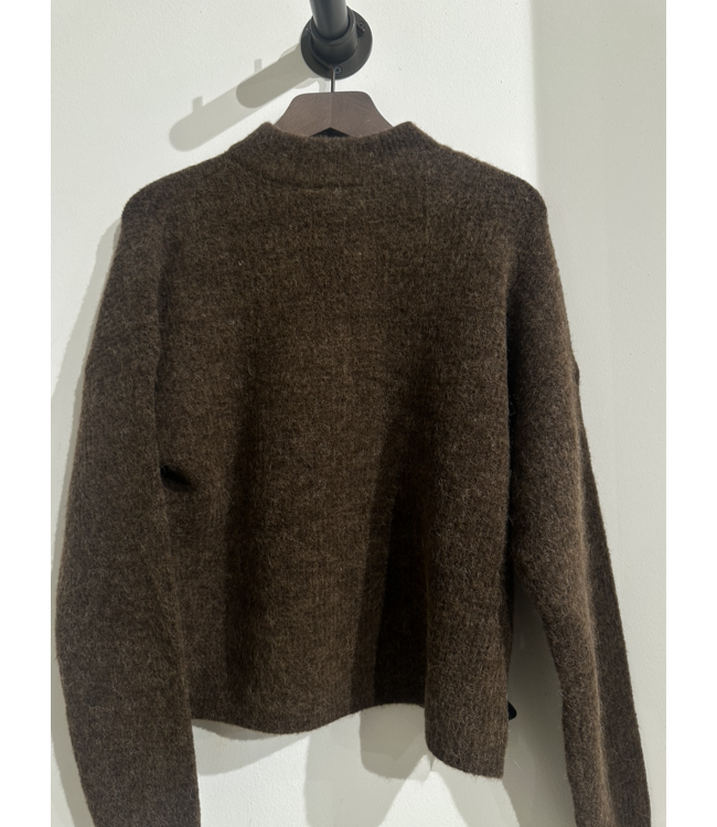 Gestuz Alpha Short Cardigan Muff Melange