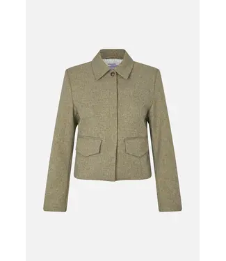 Baum und Pferdgarten Bolie Jacket Straw Yellow Tweed