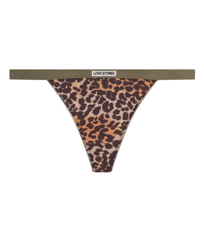 Love Stories Roomservice String Leopard