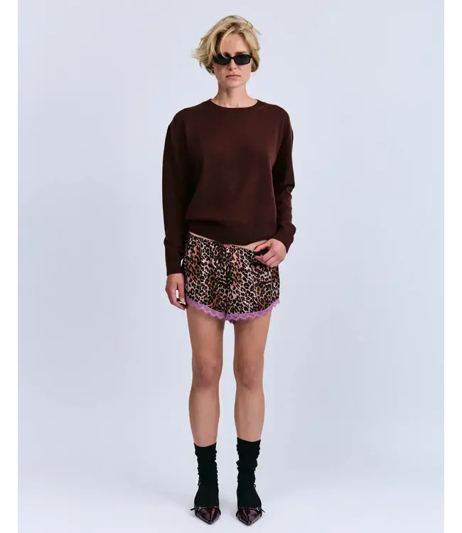 Love Stories Brooke Short Leopard Lila