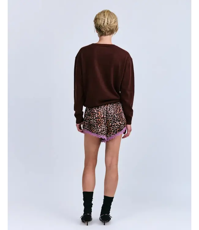 Love Stories Brooke Short Leopard Lila