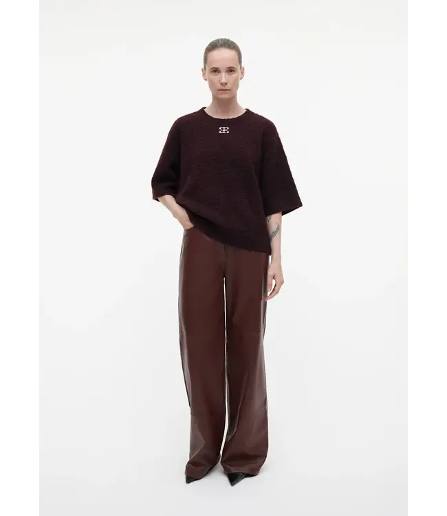 Studio AR Jessica Boucle Knit Omni Red