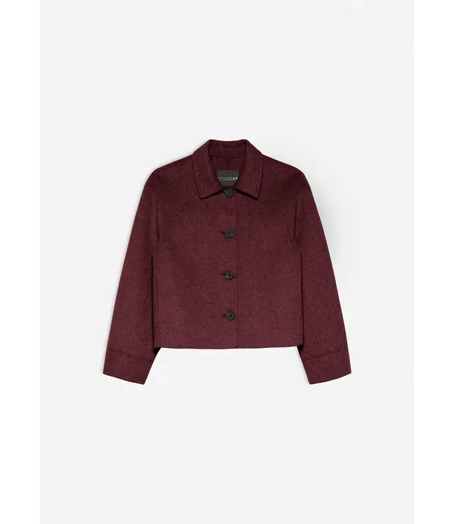 Studio AR Nicolina Wool Jacket Omni Red