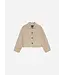 Studio AR Nicolina Wool Jacket Dark Beige Melange