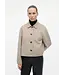 Studio AR Nicolina Wool Jacket Dark Beige Melange