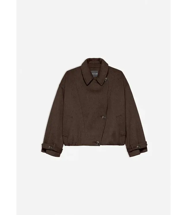 Studio AR Silas Wool Blend Choco Melange
