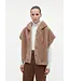 Studio AR Olena Reversible Faux Fur Gilet Camel