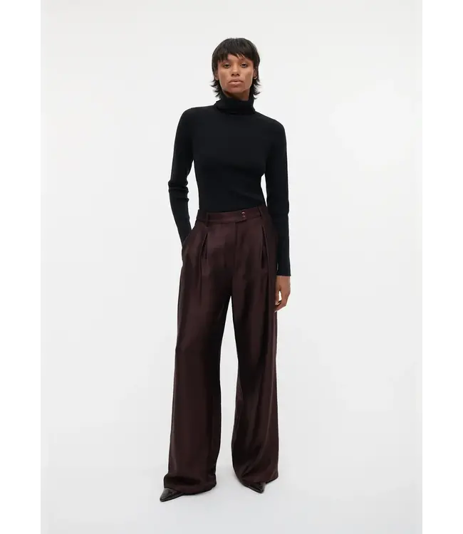 Studio AR Annis Shiney Pants Omni Red