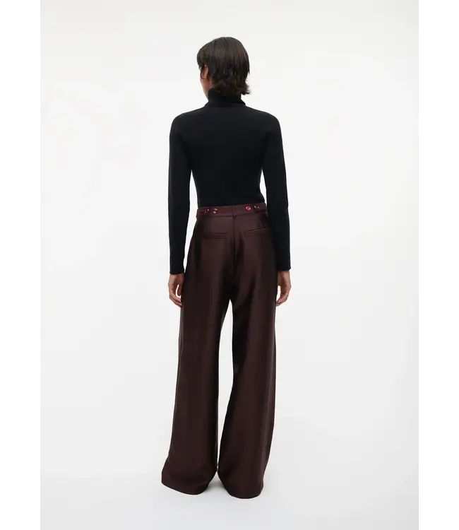 Studio AR Annis Shiney Pants Omni Red