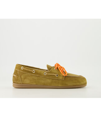 Posa Boat Loafer Brushed Desert Tan